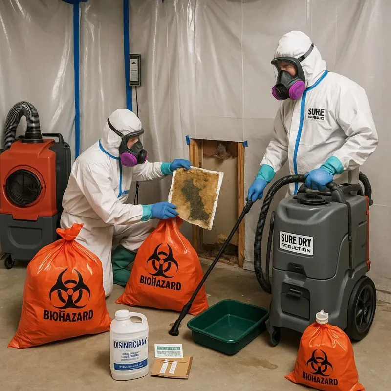 Contaminated Water Handling Protocols process in Denmark, WI