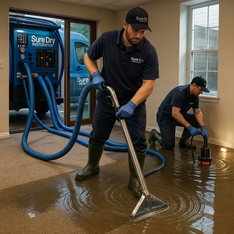 Water Extraction and Removal process in Denmark, WI